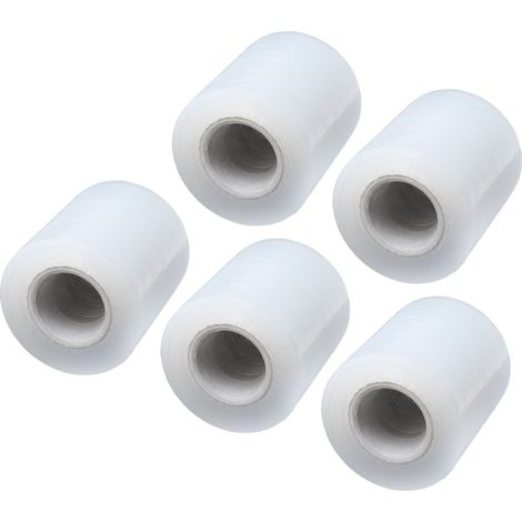 Lot de 5 rubans adhésifs transparents de 7 cm pour greffage, réparation et emballage de plantes. (1/5)