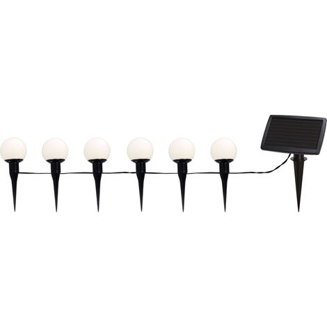 Best Season LED-Solarlichterkette Balls Combo 6-teilig warmweiß