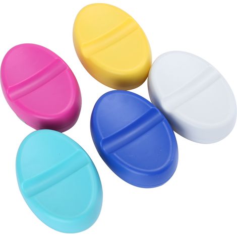 Set mit 5 magnetischen Nadelkissen, Nähnadelhalter, multifunktionales Aufbewahrungsetui für Stecknadeln. (1/5)