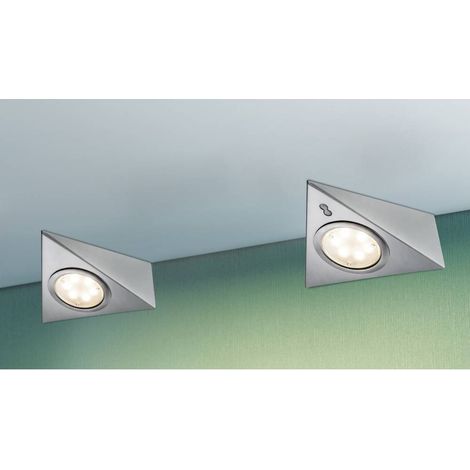Paulmann 935.72 faretto Faretto d'illuminazione da superficie Metallico 2,8 W A+ (1/5)