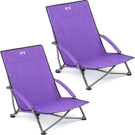 Sisken Low Folding Beach Chair (1/5)