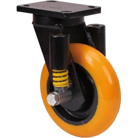 rueda giratora placa 10hlse200-huab suspension poliur.naranja bolas balona (1/2)