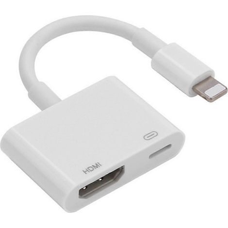 Convertisseur d'interface Apple vers adaptateur HDMI compatible, adaptateur de téléphone vers HDMI haute définition (1/4)