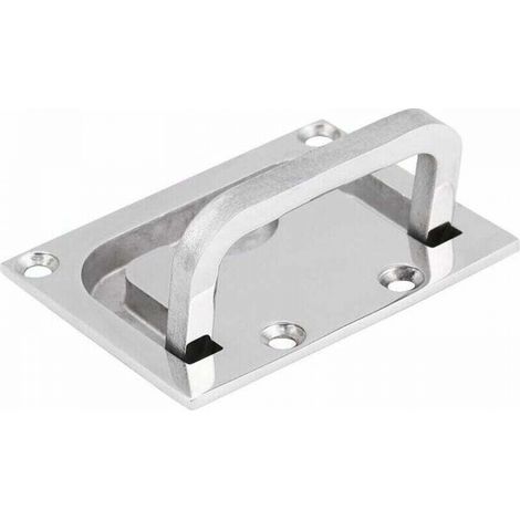 Boucle de plancher en acier inoxydable 316, boucle de pont marine, poignée de trappe, poignée de RV (7657mm) (1/5)