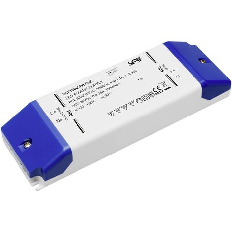 Self Electronics SLT150-24VLG-E Driver per LED Tensione costante 150 W 6.25 A 24 V/DC Montaggio su superfici infiammabi (1/2)