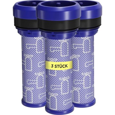 Filtre Moteur 3 Pièces Compatible Aspirateur Dyson DC28 DC33 DC33c DC37 DC37c DC39 Préfiltre HEPA Protection Moteur (1/4)