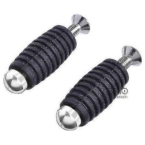 Repose-pieds arrière pour moto Kawasaki, Honda, Ducati, levier de vitesse et de frein M6 (6 mm). (1/5)