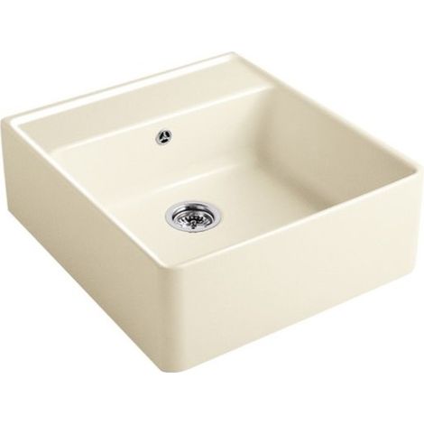 VILLEROY ET BOCH Fregadero de oficina Tradition Creme CeramicPlus con vaciador manual (1/5)