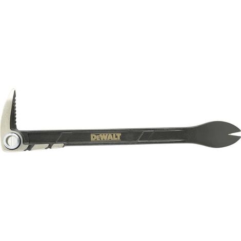 Dewalt – Fer de précision 254 mm à pointe à griffe – Retrait facile des clous – Profil optimisé pour puissance – DWHT055524