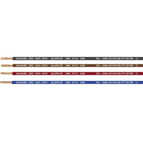HELU 64207 Conducteur individuel H07V2-K 1 x 16 mm² rouge Marchandise vendue au mètre S515081 (1/5)