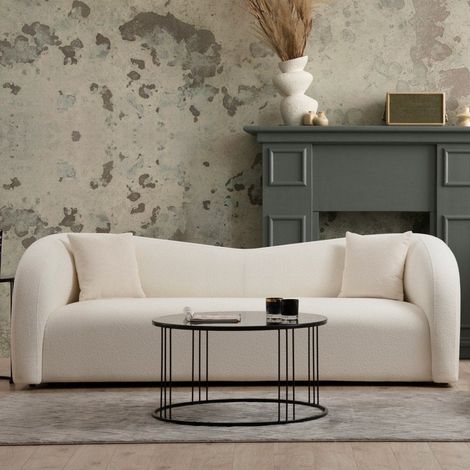 3-sitzer Sofa Asos-Creme