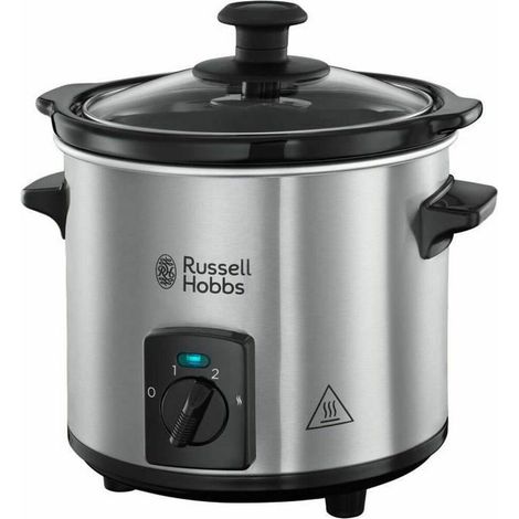 Russell Hobbs 25570-56 Slow Cooker 2L Edelstahl Schwarz