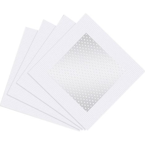 4 Pcs Aluminum Repair Patch Adhesive Aluminum Plaster Plate Drywall Sticker (150mm) (1/5)