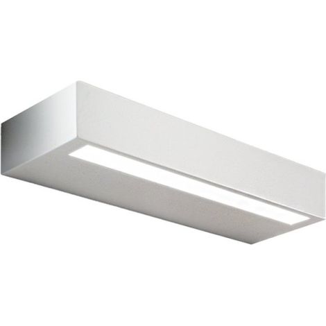 Applique Gap520 Gealuce - Applique Led 20W Dimmable, 2042Lm, 3000K, Lumière Indirecte, Ip20, Aluminium Blanc Satiné (1/5)