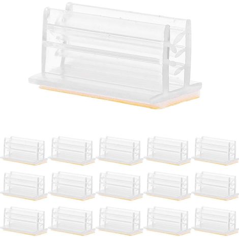 Lot de 50 porte-affiches autocollants avec mini-protections anti-éclaboussures pour ranger cartes, reçus et photos. (1/5)