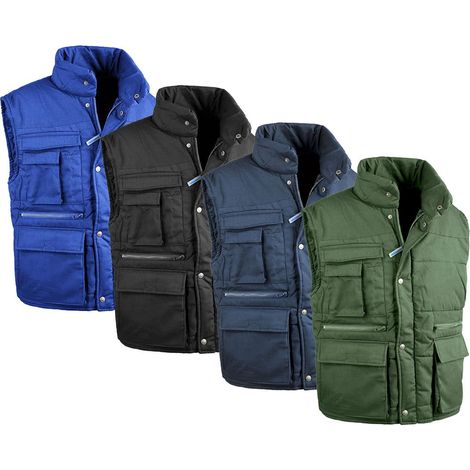 Gilet da lavoro imbottito Sottozero Antares 9025 - XL - Blu (1/5)