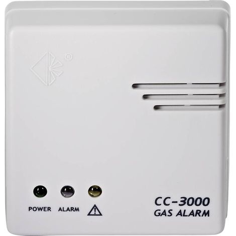 Cordes Haussicherheit CC-3000 Gasmelder netzbetrieben detektiert Butan, Methan, Propan (1/2)