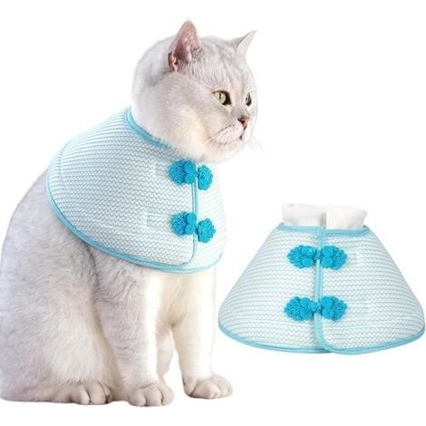 Cat Recovery Collar - Anti-Lick - White (1/4)