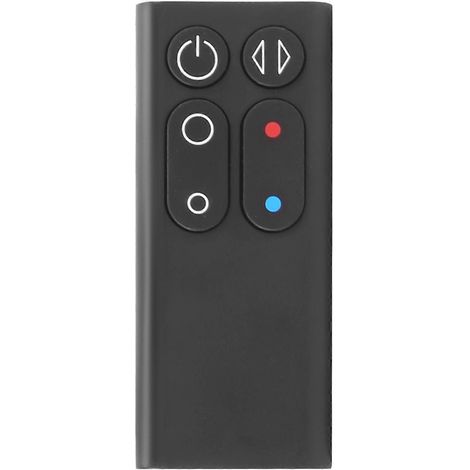 Télécommande de remplacement AM04 AM05 pour radiateur soufflant (noire) (1/5)