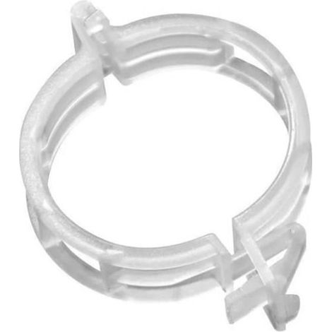 Pinces à plantes (paquet de 200), pinces à tomates pour plantes grimpantes, pinces à treillis, support à tomates, blanc. (1/5)