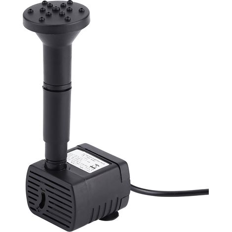 Pompe à eau solaire pour fontaine de jardin, bassin, piscine ou aquarium (1/5)