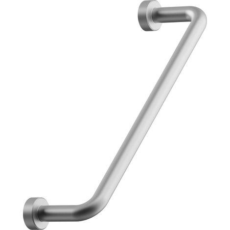 Griff Lounge ø 7mm, LA 128mm, Möbelgriff Breite 142mm, Edelstahl geschliffen