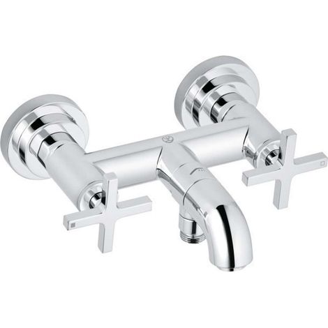 KLUDI NOVA FONTE CLASSIC Mitigeur de bain et de douche, montage (1/2)
