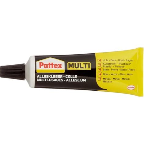 Pattex Pegamento Universal Multi transparente tubo 50g