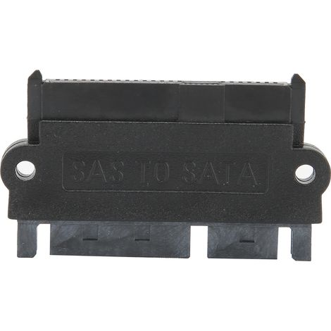 Adaptateur SAS vers SATA pour disque dur, câble d'alimentation 15 broches pour carte mère, convertisseur SF-092 noir. (1/5)