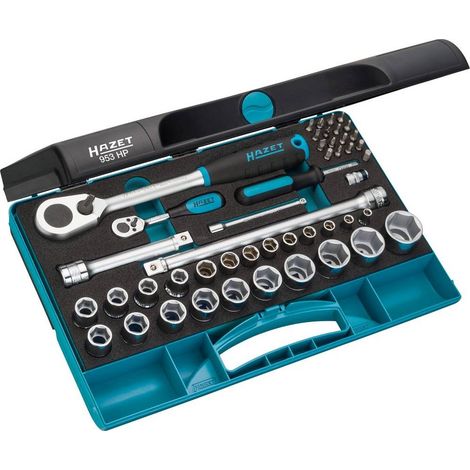Hazet 953HP Juego de llaves 44 piezas acero cromado