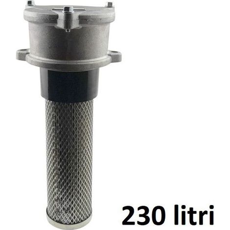 Filtro de retorno de aceite de tanque de 230 litros con soporte de tanque 63052002300