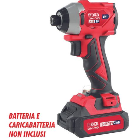 AVVITATORE A IMPULSI A BATTERIA 18V ONLY1 EXCEL