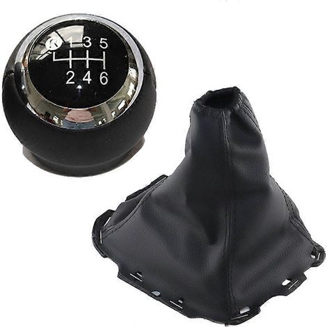 Soufflet de levier de vitesse avec pommeau et sabot pour Toyota Avensis III T27 (2008-2015) - Accessoires auto 5/6 vitesses (1/5)