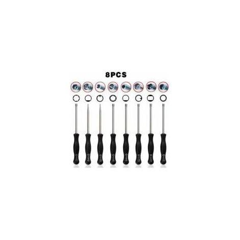 Kit de clé de réglage carburateur 8 outils Pour débroussailleuse et tronçonneuse Ajustement vitesse moteur et mélange air-carburant (1/5)