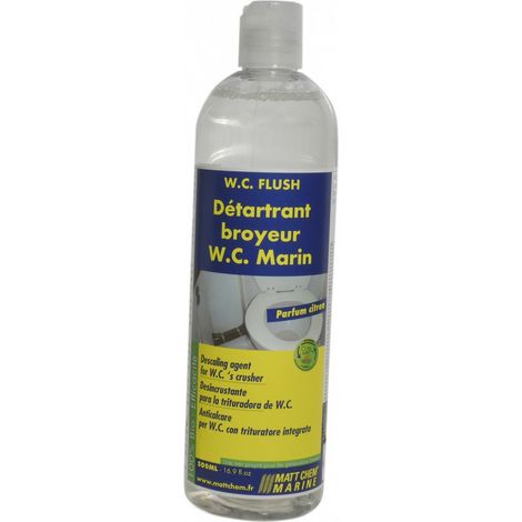Detartrant broyeur wc marin - MATTCHEM - 500 ml