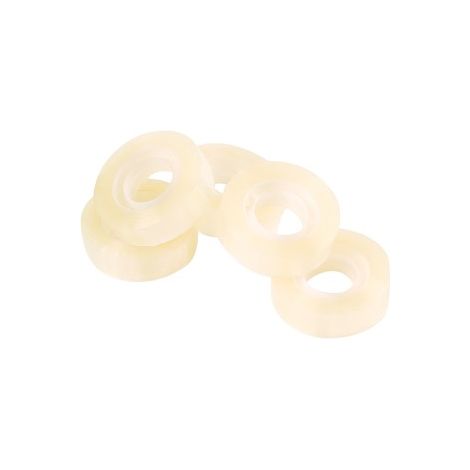 Cinta de oficina Q-Connect 12 mm x 20 m - 12 uds - transparente