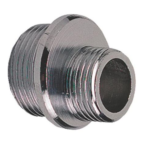 RACCORD LAITON CHROME EXCENTRE 5 - DOUBLE MALE