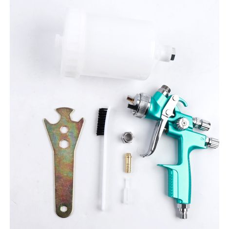 Pistolet à peinture Cyan 4000 type 1,3 mm avec accessoires : voiture, meubles, flacon pulvérisateur, petit pistolet de réparation