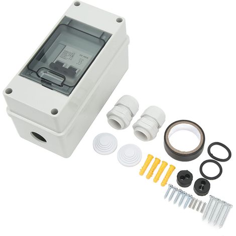 Interruttore automatico miniaturizzato DC 2P 50A 1000V Sezionatore IP65 impermeabile per impianto solare fotovoltaico