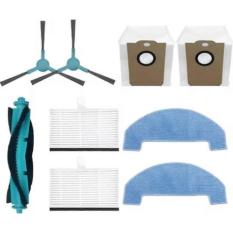 Pièces détachées pour aspirateur S5+ Plus/ 2299 Ultra Home X-Treme : rouleau principal, brosse latérale, filtre HEPA et accessoires (1/4)