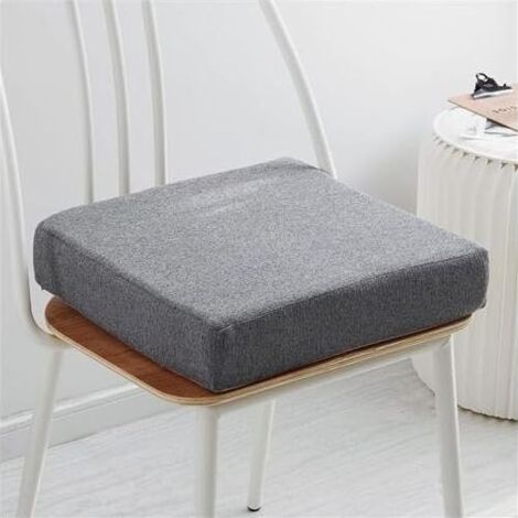 Coussin ergonomique 45x45 cm – Mousse mémoire forme – Anti-dérapant lavable machine – Bureau, voiture, canapé (1/3)