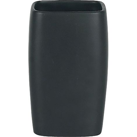 Gobelet Céramique RETRO Noir Spirella (1/3)