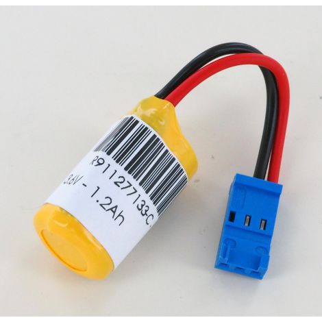 Pile lithium 3.6V 1.1Ah pour Bosch Rexroth R911277133 (1/2)
