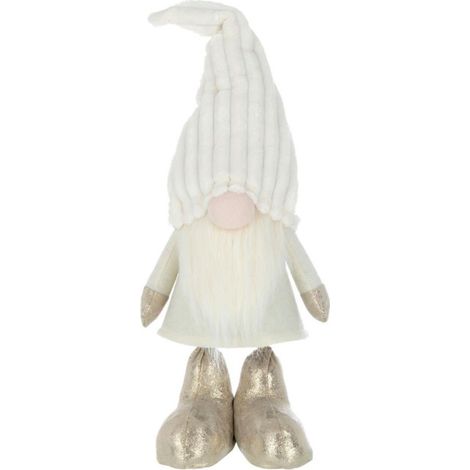 Statue Déco Lutin "Plumes" 58cm Beige (1/2)