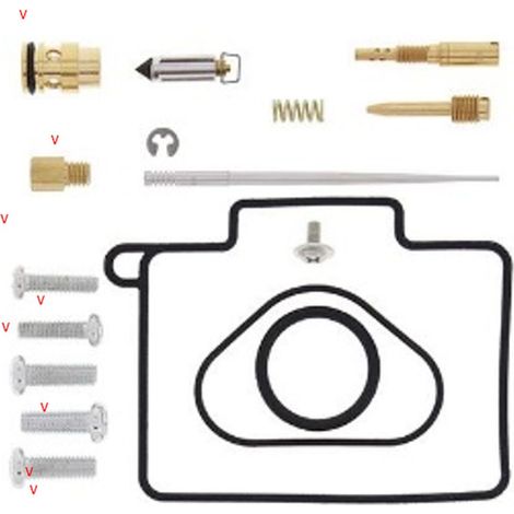 Kit de reparación de carburador Bearing Worx para Honda CR 125R '03 (26-1182)