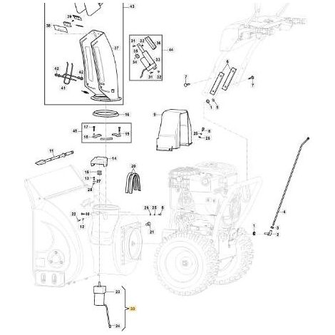 ORIGINAL STIGA-MOTOR UND ANSCHLUSS – 118820785/0