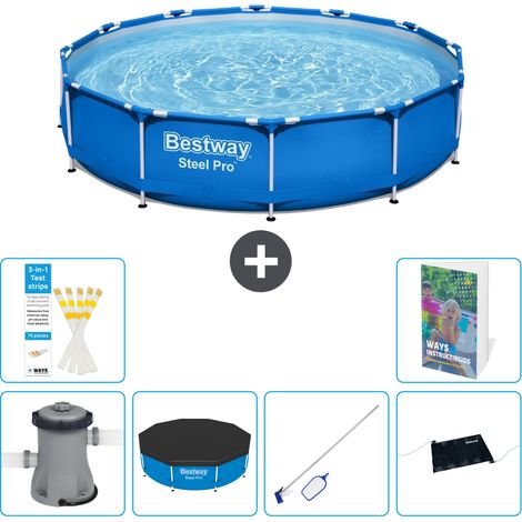 Bestway Steel Pro Rund - 305x76 cm - 7-teilig S241