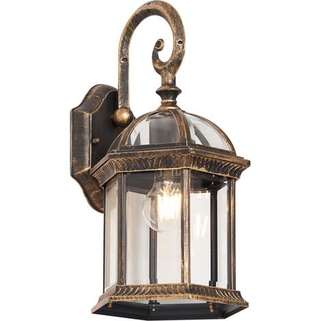 QAZQA Appliques glasgow - Classico - Alluminio - Oro - Alltri Max. 1 x Watt (1/5)