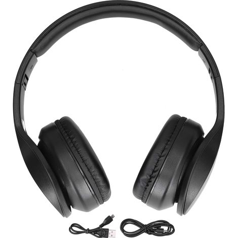 Casque sans fil OY712 Bluetooth avec câble audio 3.5mm, micro pliable pour téléphone et ordinateur (1/5)
