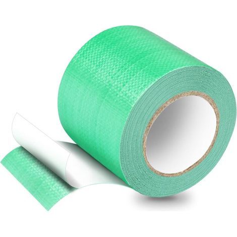 Ruban de bâche, ruban de réparation de bâche en tissu, patch de bâche, 5M  8CM, pour bâche de camion, auvent, tente, vert (1/5)